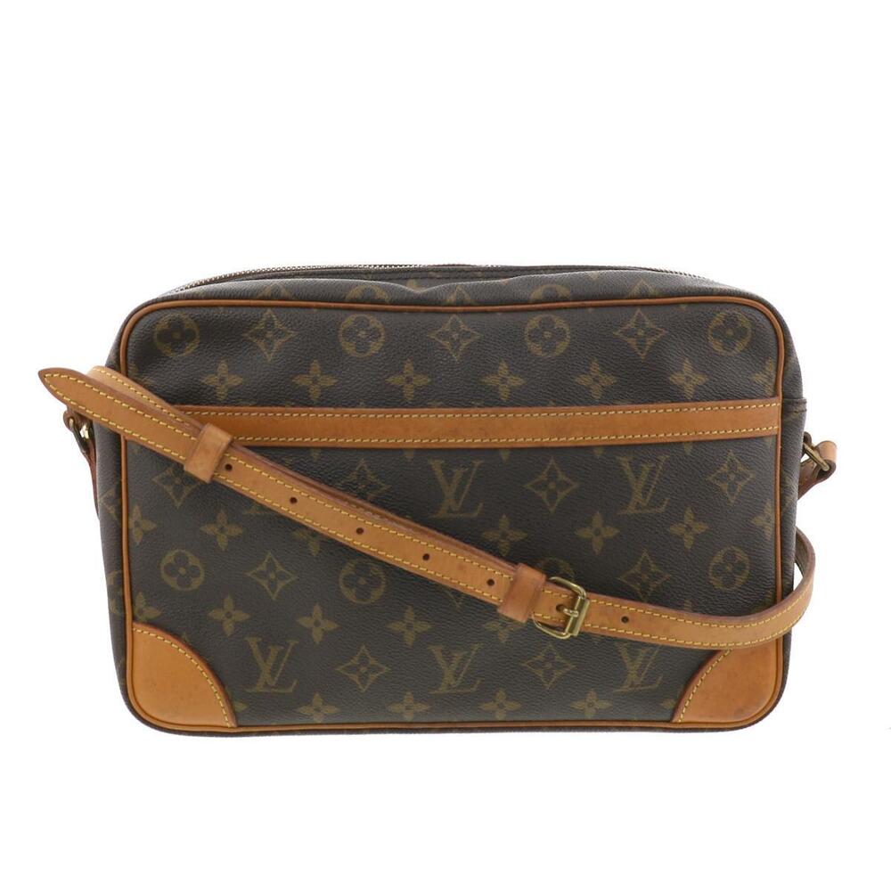 LOUIS VUITTON Trocadero Bag Shoulder Messenger Monogram Brown